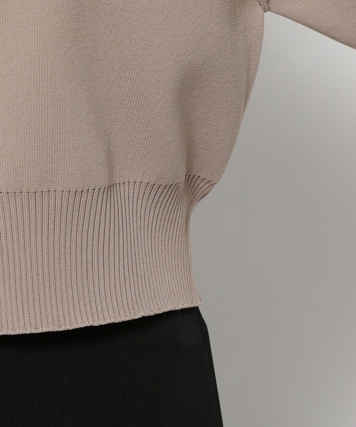 mysty woman（ミスティウーマン）の「トグルボタンVネックカーディガン　976658（カーディガン/ボレロ・レディース・オレンジ/グリーン/ブラック/グレイッシュベージュ・FREE）」の18枚目の写真