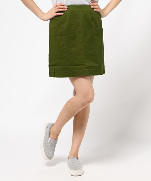 Chico（チコ）の「イージーポケットSK（スカート・レディース・クリーム/カーキ・FREE）」の11枚目の写真