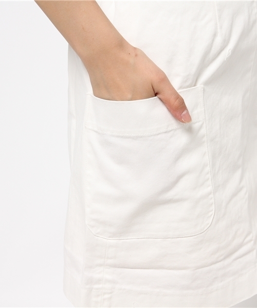 Chico（チコ）の「イージーポケットSK（スカート・レディース・クリーム/カーキ・FREE）」の8枚目の写真