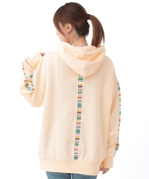 チチカカ（チチカカ）の「ジャカードスウェットプルパーカー（パーカー・レディース・アイボリー/グレー/ブラック・FREE）」の16枚目の写真