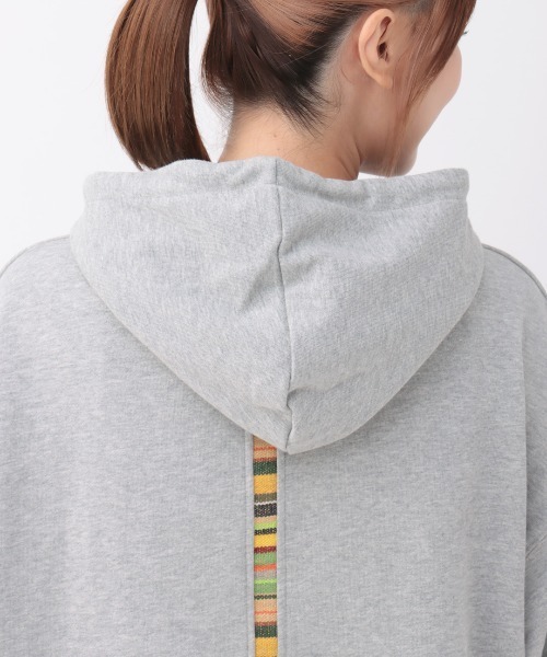 チチカカ（チチカカ）の「ジャカードスウェットプルパーカー（パーカー・レディース・アイボリー/グレー/ブラック・FREE）」の18枚目の写真