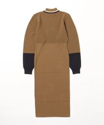FRED PERRY フレッドペリー　麻混　ノースリーブ　ワンピース　Ｍ〜Ｌ FRED PERRY フレッドペリー 麻混 ノースリーブ ワンピース M