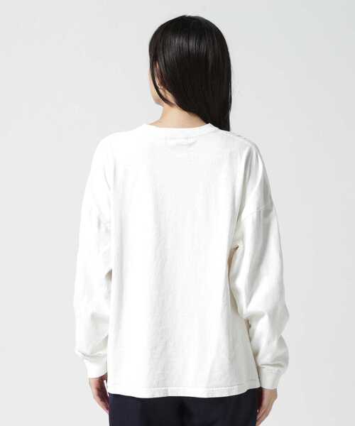 GOOD ROCK SPEED（グッドロックスピード）の「GOOD ROCK SPEED (グッドロックスピード) イーグルロングTシャツ（Tシャツ/カットソー・レディース・ホワイト・F）」の4枚目の写真
