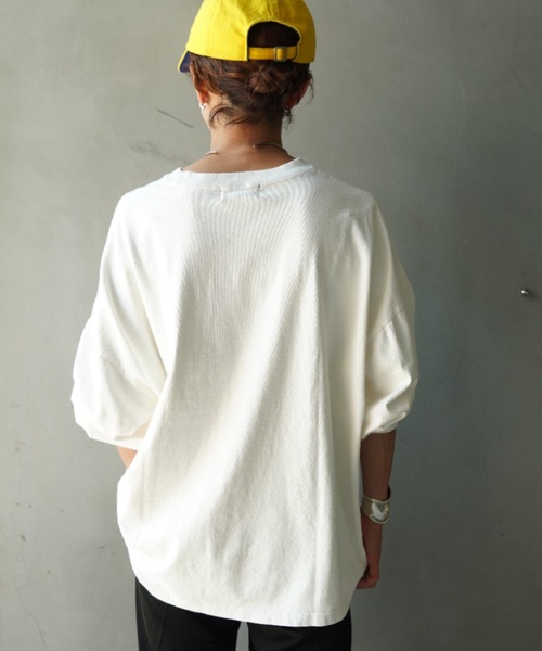 GOOD ROCK SPEED（グッドロックスピード）の「GOOD ROCK SPEED (グッドロックスピード) イーグルロングTシャツ（Tシャツ/カットソー・レディース・ホワイト・F）」の7枚目の写真