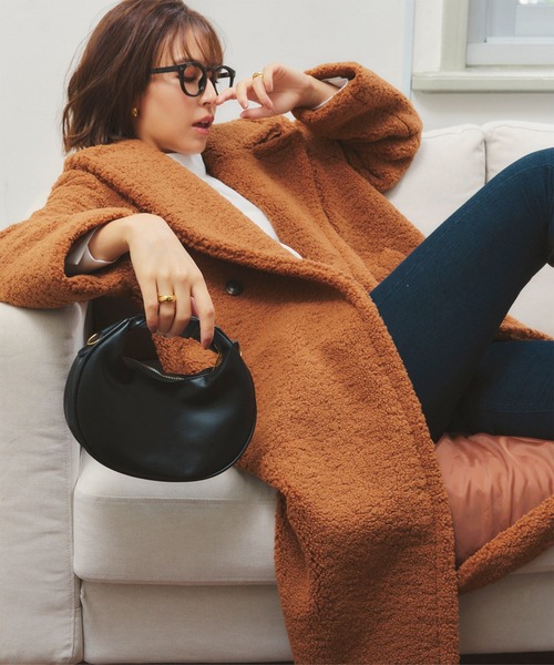 KOBE LETTUCE（コウベレタス）の「ボアロングコート（その他アウター