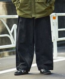 FREAK'S STORE | FREAK’S STORE/フリークスストア ストレートワイドシルエットデニムパンツ/ルーズフィット(その他パンツ)