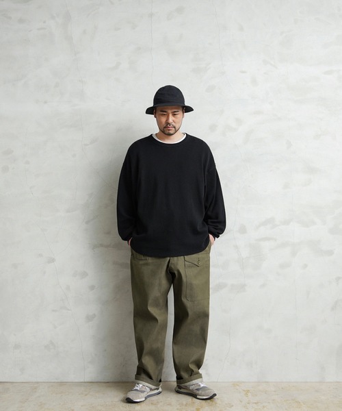 WAIPER.inc（ワイパーインク）の「イギリス軍 1950’s ヴィンテージ グリーンデニム トラウザー MADE OF ”KAIHARA DENIM” WAIPER.inc（デニムパンツ・メンズ・グリーン・6/7/8/9/10）」の14枚目の写真