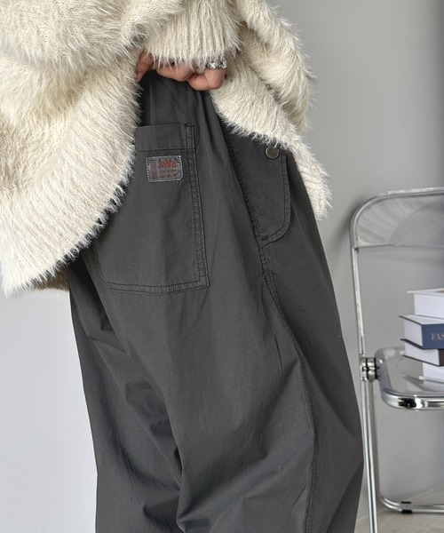 《JaVaジャバコラボ》ヴィンテージ感がクールミリタリーピグメントカーゴパンツ