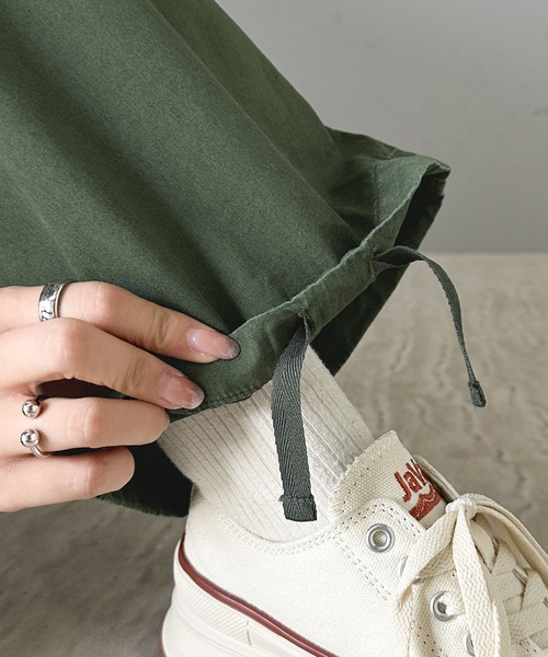 《JaVaジャバコラボ》ヴィンテージ感がクールミリタリーピグメントカーゴパンツ