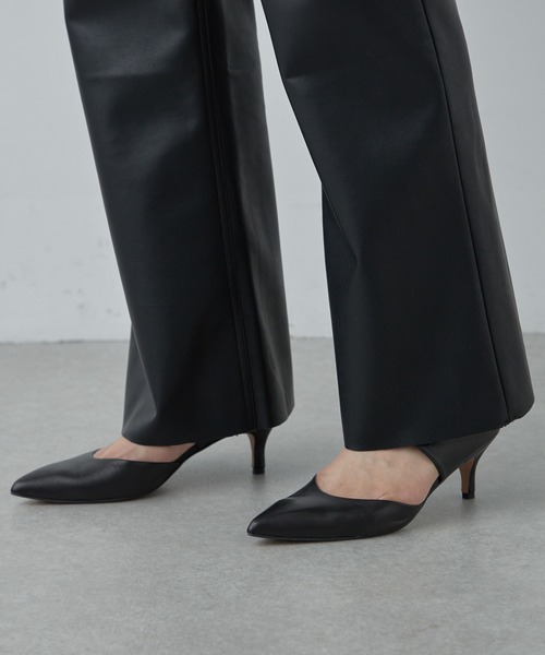 SHENERY（シーナリー）の「オープンパンプス（パンプス・レディース・ブラック/キャメル・37/38/36）」の2枚目の写真