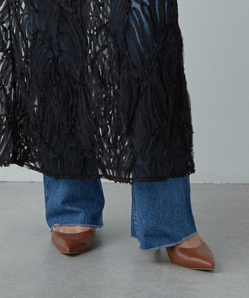 SHENERY（シーナリー）の「オープンパンプス（パンプス・レディース・ブラック/キャメル・37/38/36）」の7枚目の写真