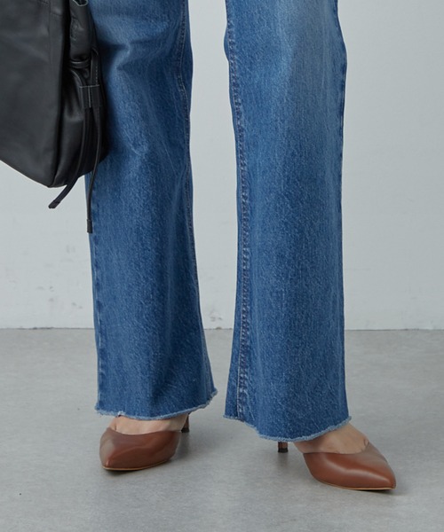 SHENERY（シーナリー）の「オープンパンプス（パンプス・レディース・ブラック/キャメル・37/38/36）」の5枚目の写真