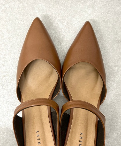 SHENERY（シーナリー）の「オープンパンプス（パンプス・レディース・ブラック/キャメル・37/38/36）」の21枚目の写真