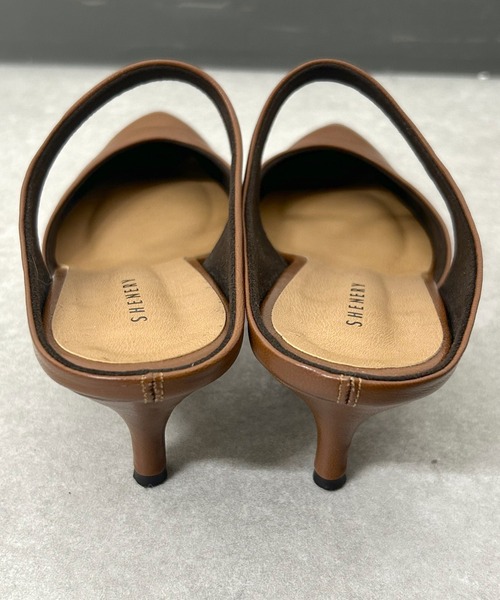 SHENERY（シーナリー）の「オープンパンプス（パンプス・レディース・ブラック/キャメル・37/38/36）」の22枚目の写真