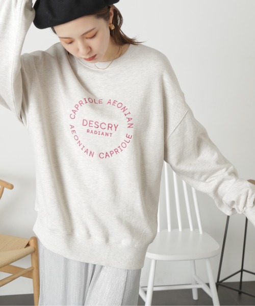 FREE'S MART（フリーズマート）の「◆サークルロゴミドル丈スウェット（スウェット・レディース・スミクロ/ホワイト系その他/グリーン・FREE）」の20枚目の写真