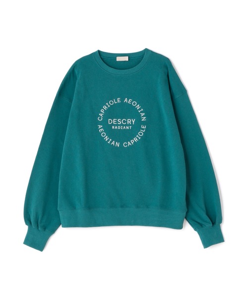 FREE'S MART（フリーズマート）の「◆サークルロゴミドル丈スウェット（スウェット・レディース・スミクロ/ホワイト系その他/グリーン・FREE）」の7枚目の写真