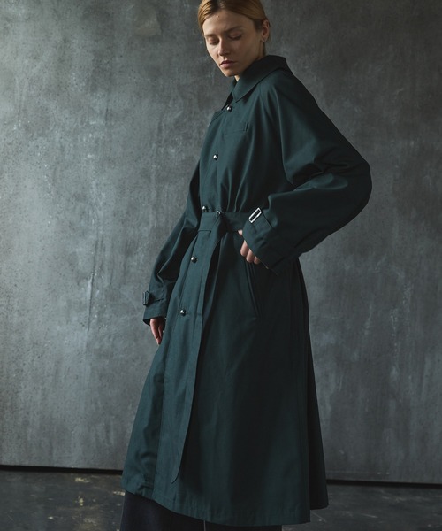 HTS モーターサイクルコート HTS 〜HEAVY WEIGHT COTTON TWILL OVERDYE DOUBLE OVER COAT