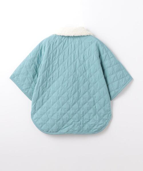 green label relaxing（グリーンレーベルリラクシング）の「TJ キルト アノラック 110cm-130cm（その他アウター・キッズ・ブラック/ライトブルー・XS110/S130）」の3枚目の写真