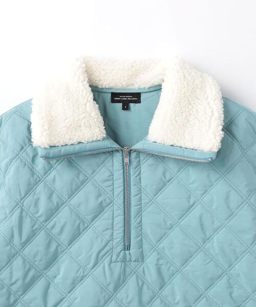 green label relaxing（グリーンレーベルリラクシング）の「TJ キルト アノラック 110cm-130cm（その他アウター・キッズ・ブラック/ライトブルー・XS110/S130）」の4枚目の写真