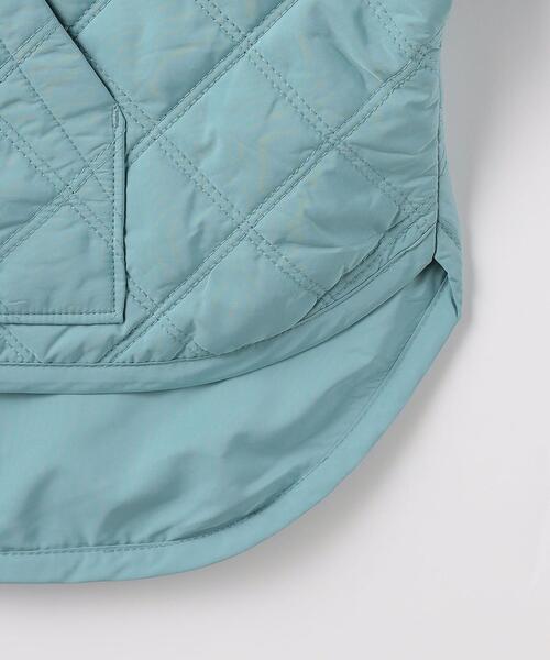 green label relaxing（グリーンレーベルリラクシング）の「TJ キルト アノラック 110cm-130cm（その他アウター・キッズ・ブラック/ライトブルー・XS110/S130）」の6枚目の写真