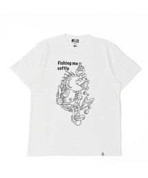 NOTHINKER（ノーシンカー）の「Fishing me softly T-shirt（Tシャツ/カットソー）」