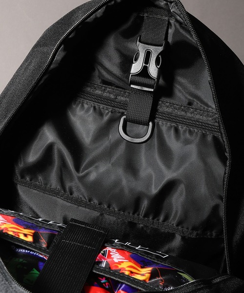 THRASHER（スラッシャー）の「【THRASHER/スラッシャー】 カナビラストラップ付 キャンバス デイパック/バックパック（バックパック/リュック・メンズ・ブラック/ブラック系その他・FREE）」の11枚目の写真