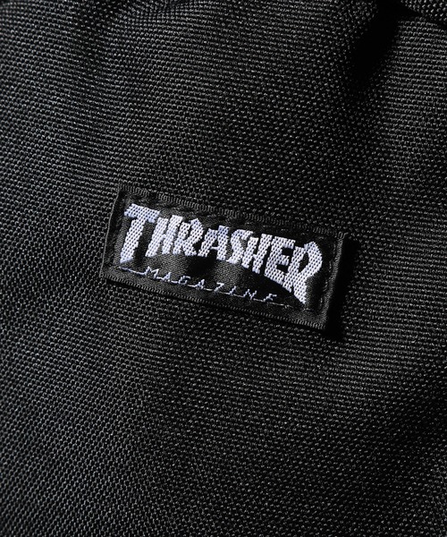 THRASHER（スラッシャー）の「【THRASHER/スラッシャー】 カナビラストラップ付 キャンバス デイパック/バックパック（バックパック/リュック・メンズ・ブラック/ブラック系その他・FREE）」の10枚目の写真