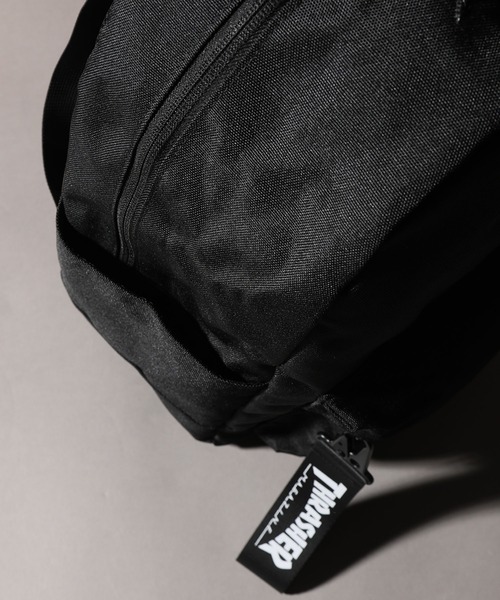THRASHER（スラッシャー）の「【THRASHER/スラッシャー】 カナビラストラップ付 キャンバス デイパック/バックパック（バックパック/リュック・メンズ・ブラック/ブラック系その他・FREE）」の15枚目の写真