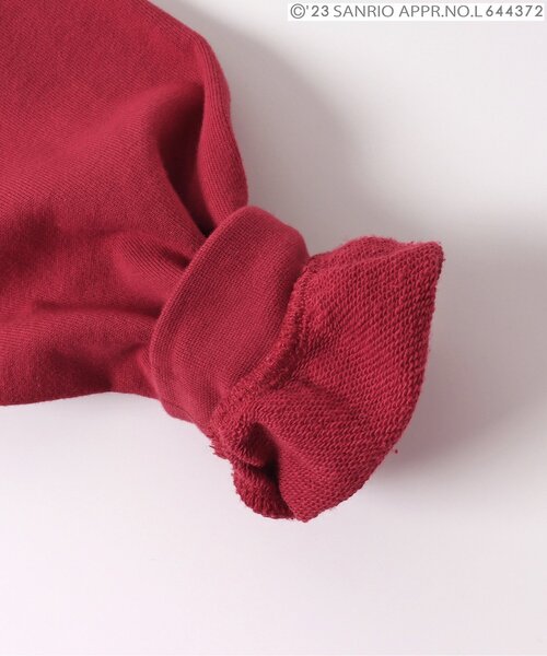 セール】ハローキティハート刺繍衿トレーナー（スウェット