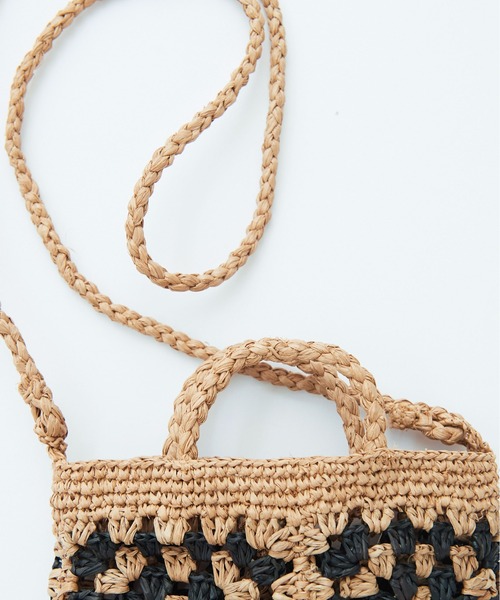 PAR ICI（パーリッシィ）の「ラフィア かぎ編みバッグ（かごバッグ・レディース・その他/ベージュ・FREE）」の15枚目の写真