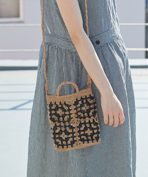 PAR ICI（パーリッシィ）の「ラフィア かぎ編みバッグ（かごバッグ・レディース・その他/ベージュ・FREE）」の11枚目の写真