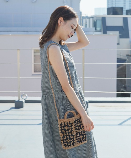 PAR ICI（パーリッシィ）の「ラフィア かぎ編みバッグ（かごバッグ・レディース・その他/ベージュ・FREE）」の10枚目の写真