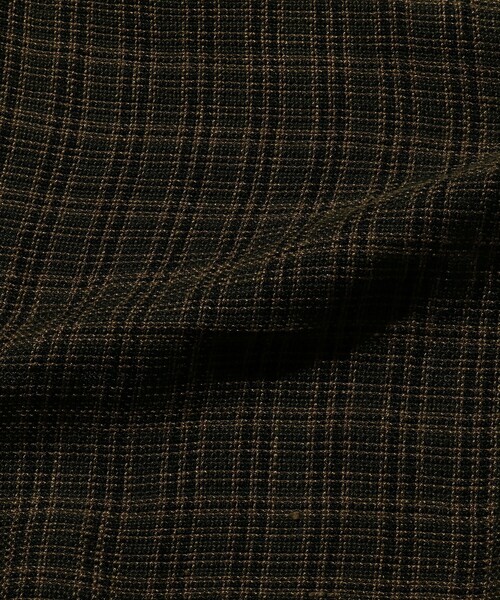 BEAMS PLUS(ビームスプラス)の「BEAMS PLUS / リネン メッシュ チェック ミリタリー イージーパンツ(その他パンツ・メンズ・オリーブ・S/M/XL/L)」の10枚目の写真