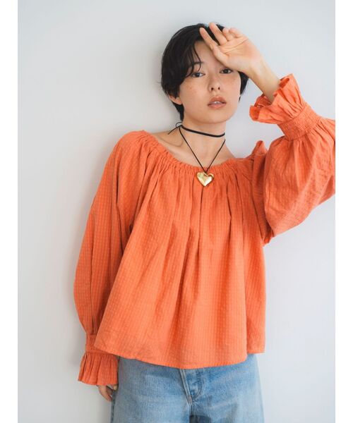 Ungrid（アングリッド）の「ハートモチーフストリングネックレス（ネックレス・レディース・ゴールド・FREE）」の7枚目の写真