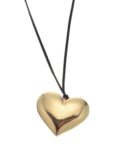 Ungrid（アングリッド）の「ハートモチーフストリングネックレス（ネックレス・レディース・ゴールド・FREE）」の8枚目の写真