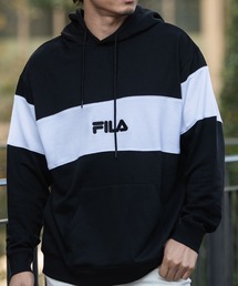FILA | 『FILA/フィラ』切り替え長袖プルパーカー(パーカー)