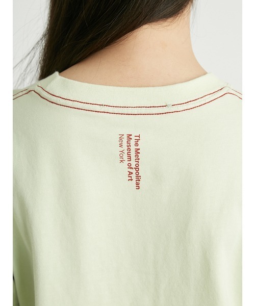 Lily Brown - 異素材プリントTシャツ♡ LILY BROWN（リリーブラウン）の「【The Metropolitan Museum of