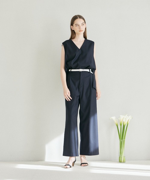 INED CLARO（イネドクラロ）の「プルオーバーベスト【セットアップ対応】（ベスト・レディース・グレー/ネイビー・11号/9号）」の7枚目の写真