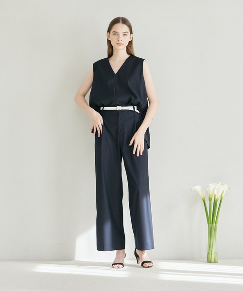 INED CLARO（イネドクラロ）の「プルオーバーベスト【セットアップ対応】（ベスト・レディース・グレー/ネイビー・11号/9号）」の8枚目の写真