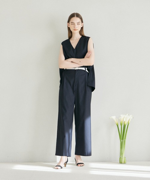 INED CLARO（イネドクラロ）の「プルオーバーベスト【セットアップ対応】（ベスト・レディース・グレー/ネイビー・11号/9号）」の10枚目の写真