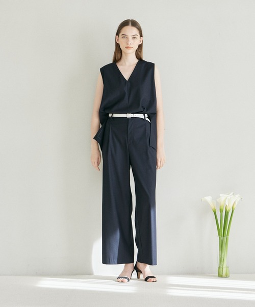 INED CLARO（イネドクラロ）の「プルオーバーベスト【セットアップ対応】（ベスト・レディース・グレー/ネイビー・11号/9号）」の11枚目の写真