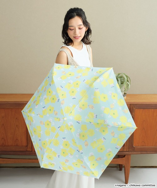 ♡ねずみん♡ 台湾セブン ちいかわ UVカット ポケット折りたたみ傘 ♡ねずみん♡様専用 台湾セブン ちいかわ UVカット ポケット