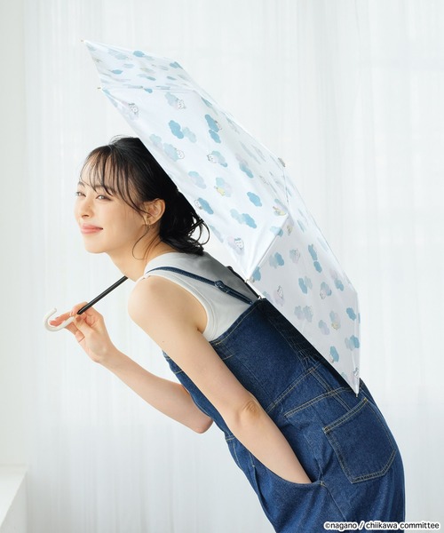 ♡ねずみん♡ 台湾セブン ちいかわ UVカット ポケット折りたたみ傘 ♡ねずみん♡様専用 台湾セブン ちいかわ UVカット ポケット