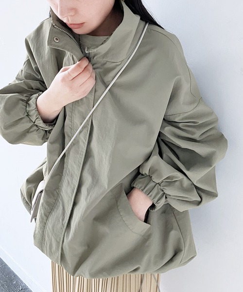 reca(レカ)の「スタンドカラーモンスターコート(その他アウター・レディース・アイボリー/ブラック/カーキ/グレイッシュベージュ・M)」の21枚目の写真