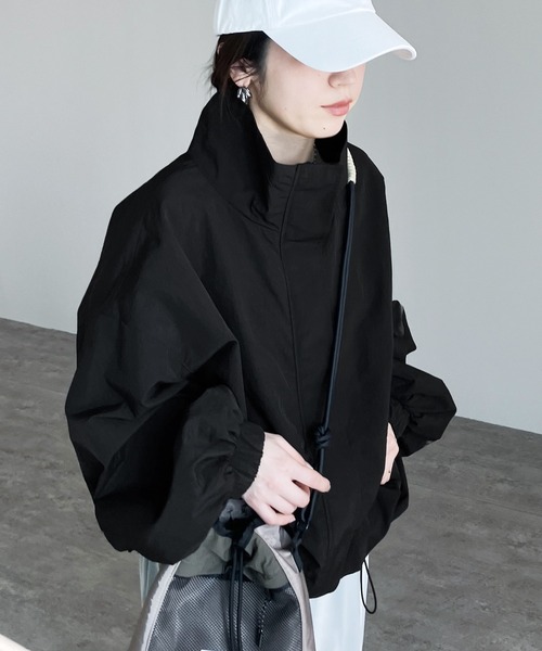 reca(レカ)の「スタンドカラーモンスターコート(その他アウター・レディース・アイボリー/ブラック/カーキ/グレイッシュベージュ・M)」の18枚目の写真