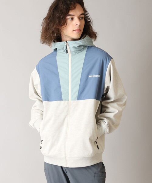 Columbia（コロンビア）の「Columbia/ ウィルキンソンコーブフーディ /コロンビア（パーカー・メンズ・ホワイト/グレー/ブラック/グレー系その他/ベージュ/ブラウン/ネイビー/ホワイト×ブルー/ブルーグリーン/ベージュ系その他/ホワイト系その他/ブルー系その他・M/L/XL/S）」の4枚目の写真