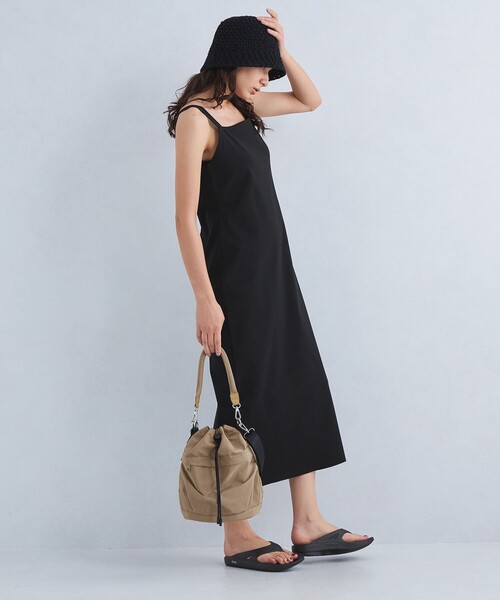 green label relaxing（グリーンレーベルリラクシング）の「レースアミクロシェ ハット（ハット・レディース・オフホワイト/ブラック・FREE）」の4枚目の写真