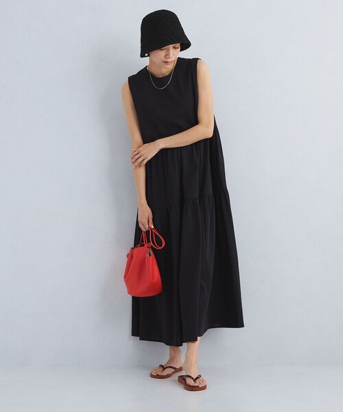 green label relaxing（グリーンレーベルリラクシング）の「レースアミクロシェ ハット（ハット・レディース・オフホワイト/ブラック・FREE）」の8枚目の写真