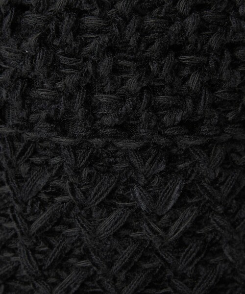 green label relaxing（グリーンレーベルリラクシング）の「レースアミクロシェ ハット（ハット・レディース・オフホワイト/ブラック・FREE）」の20枚目の写真