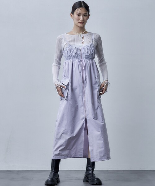 Firsthand(ファーストハンド)の「Firsthand/ファーストハンド シアーアシメスリットニット / シアーニット(ニット/セーター・レディース・ベージュ/ホワイト/ブラック・FREE)」の19枚目の写真